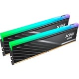 ADATA LANCER BLADE RGB v module de mémoire 32 Go 2 x 16 Go DDR5 288-pin DIMM, Mémoire vive Noir, 32 Go, 2 x 16 Go, DDR5, 6000 MHz, 288-pin DIMM