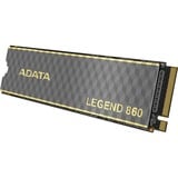 ADATA LEGEND 860 SLEG-860-2000GCS disque 2 To M.2 PCI Express 4.0 NVMe 3D NAND SSD 2 To, M.2, 6000 Mo/s