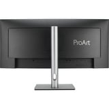 ASUS ProArt PA34VCNV écran plat de PC 86,6 cm (34.1") 3440 x 1440 pixels UltraWide Quad HD LCD Noir 34" Moniteur incurvé Noir/argent, 2x DisplayPort, 2x HDMI, 2x USB-C, 2x USB-A, 1x RJ-45, 86,6 cm (34.1"), 3440 x 1440 pixels, UltraWide Quad HD, LCD, 5 ms, Noir
