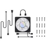 Alphacool Apex Stealth Metall Aurora 120 ventilateur de boîtier RGB  Noir, 120 x 120 x 25.5 mm, PWM