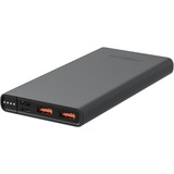 Ansmann 1700-0115 banque d'alimentation électrique Lithium Polymère (LiPo) 10000 mAh Anthracite, Batterie portable Noir, Anthracite, Universel, Rectangle, Statut, Lithium Polymère (LiPo), 10000 mAh