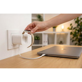 Ansmann Home Charger HC265PD avec câble et chargeur Apple Watch 5,8A 65W 2 ports Blanc, 2x USB-C, 1x USB-A