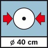 Bosch Molette de mesure GWM 40 Professional, Télémètre Bleu