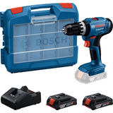 Bosch Perceuse-visseuse à percussion sans fil GSB 18V-25 Professional, 18 Volt, Perceuse à percussion Bleu/Noir