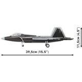 COBI Forces armées - Lockheed F-22 Raptor, Jouets de construction Échelle 1:48