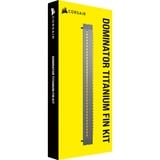 Corsair Dominator Titanium Fin Accessory Kit, Cache Gris, 2 pièces