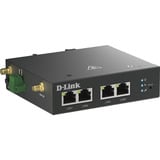 D-Link DWM-311 routeur cellulaire, passerelle et modem Noir, 10,100,1000 Mbit/s, IEEE 802.3i, IEEE 802.3u, LTE, CE, RoHS, -30 - 60 °C
