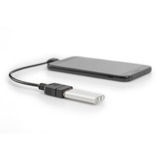 Digitus Adaptateur USB 2.0, connecteur Micro USB 90° > prise USB-A Noir