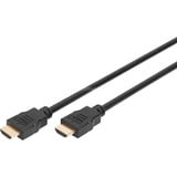Digitus Câble HDMI haute vitesse avec Ethernet, type A Noir
