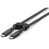 Digitus Câble de connexion en silicone USB 3.2 Gen 1 USB-C > USB-C Noir