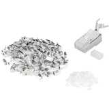 Digitus Connecteur modulaire pour câble rond, CAT 6A, blindé, Prise de courant Argent