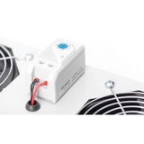 Digitus Modules de ventilation pour boîtier mural IP55 de 19 po, Module de ventilation Gris, Gris, 2 ventilateur(s), 276 m³/h, Turquie, IP55 Cabinet, 0,13 A