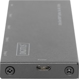Digitus Ultra Slim HDMI Splitter, 1x4, 4K / 60 Hz, Repartiteur HDMI Noir