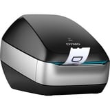 Dymo LabelWriter ™ Wireless, Imprimante d'étiquettes Argent/Noir, Thermique directe, 600 x 300 DPI, Avec fil &sans fil, Noir