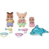 EPOCH Sylvanian Families - Amis de la maternelle aventure "Plaisir à la piscine", Jouets de construction 
