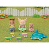 EPOCH Sylvanian Families - Amis de la maternelle aventure "Plaisir à la piscine", Jouets de construction 