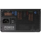 FSP VITA GM unité d'alimentation d'énergie 20+4 pin ATX ATX Noir alimentation modulaire 850 watt Noir, 4x PCIe, 850 W, 100 - 240 V, 50/60 Hz, 11-5.5 A, Actif, 100 W