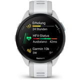Garmin Forerunner 165, Smartwatch Blanc/Gris clair