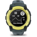 Garmin Instinct E, Smartwatch Gris foncé/limette