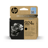 HP 924e Cartouche d’encre authentique Noir EvoMore Rendement élevé (XL), Noir, 1 pièce(s), 1000 pages, Paquet unique
