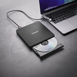 Intenso EOD 400D Slim, Graveur de DVD Noir