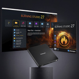 Intenso EOD 400D Slim, Graveur de DVD Noir