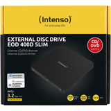 Intenso EOD 400D Slim, Graveur de DVD Noir