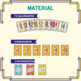 KOSMOS Flip 7, Jeu de cartes 