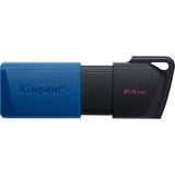 Kingston DataTraveler Exodia M 64Go, Clé USB Bleu/Noir, 2 pièces, USB-A 3.2 Gen 1