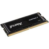 Kingston FURY 8 Go DDR5-4800, Mémoire vive Noir,  KF548S38IB-8, Impact, XMP