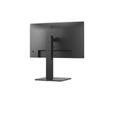 LG 24BA750-B écran plat de PC 60,5 cm (23.8") 1920 x 1080 pixels Full HD LCD Noir Moniteur Noir, 1x DisplayPort, 1x HDMI, 1x USB-C, 4x USB-A, 1x RJ-45, 60,5 cm (23.8"), 1920 x 1080 pixels, Full HD, LCD, 5 ms, Noir
