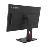 Lenovo ThinkVision T27Q-40 Moniteur 27" Noir, 1x DisplayPort, 1x HDMI, 1x USB-C, 3x USB-A, 120 Hz, 68,6 cm (27"), 2560 x 1440 pixels, Wide Quad HD, LED, 6 ms, Noir