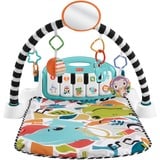 Mattel Kick & Play Multicolore Tapis de jeux pour bébé, Arche de jeu/couverture Tapis de jeux pour bébé, Barre d'activités, Multicolore