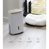 Meaco Dry Arete One 6L, Déshumidificateur Blanc/Beige