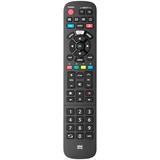 One for all Télécommande de remplacement pour téléviseur Panasonic, Commande à distance Noir