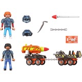 PLAYMOBIL Dino Rise - Véhicule de tir pour Dino Mine, Jouets de construction 70929