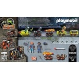 PLAYMOBIL Dino Rise - Véhicule de tir pour Dino Mine, Jouets de construction 70929