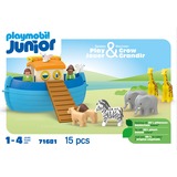 PLAYMOBIL Junior - Arche de Noé à emporter, Jouets de construction 71681