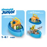 PLAYMOBIL Junior - Arche de Noé à emporter, Jouets de construction 71681