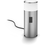 Philips Hue Lampe à plinthe White & Color Ambiance Calla, Lumière LED Argent