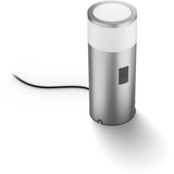 Philips Hue Lampe à plinthe White & Color Ambiance Calla, Lumière LED Argent