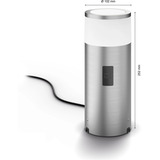 Philips Hue Lampe à plinthe White & Color Ambiance Calla, Lumière LED Argent