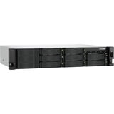 QNAP TS-855EU-8G serveur de stockage NAS Rack (2 U) Intel Atom® C5125 8 Go DDR4 0 To QuTS hero Noir NAS, Rack (2 U), Intel Atom®, C5125, 8 Go, DDR4