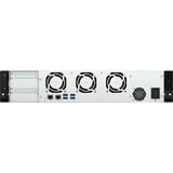 QNAP TS-855EU-8G serveur de stockage NAS Rack (2 U) Intel Atom® C5125 8 Go DDR4 0 To QuTS hero Noir NAS, Rack (2 U), Intel Atom®, C5125, 8 Go, DDR4