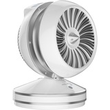 Rowenta AIR FORCE INTENSE Intérieure Argent, Blanc Chauffage de ventilateur électrique, Radiateur soufflant Blanc/Argent, Chauffage de ventilateur électrique, 90°, 1,85 m, IP20, Intérieure, Sol