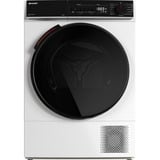 SHARP KD-WNHB8S9GWC-DE, Sèche-linge pompe à chaleur à condensation Blanc/Noir