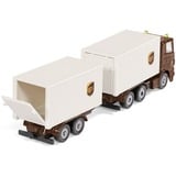 SIKU 6324 véhicule pour enfants, Modèle réduit de voiture Modèle de camion de livraison, 3 an(s), Métal, Plastique, Noir, Marron, Blanc, Jaune