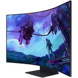 Samsung G97NC écran plat de PC 139,7 cm (55") 3840 x 2160 pixels 4K Ultra HD LED Noir Moniteur gaming incurvé  Noir, 139,7 cm (55"), 3840 x 2160 pixels, 4K Ultra HD, LED, 1 ms, Noir