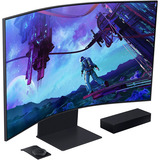 Samsung Odyssey Ark G97NC 55" 4K Ultra HD Moniteur gaming incurvé Noir, 1x DisplayPort, 3x HDMI, 1x USB-C, 2x USB-A, 1x RJ-45, 165 Hz, Wi-Fi 5, BT