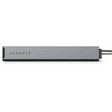 Seagate STMX2000400 Technologie Thunderbolt 1 To USB Type-C 3.2 Gen 2 (3.1 Gen 2) Gris SSD externe Gris foncé, 1 To, USB Type-C, 3.2 Gen 2 (3.1 Gen 2), 1000 Mo/s, Gris